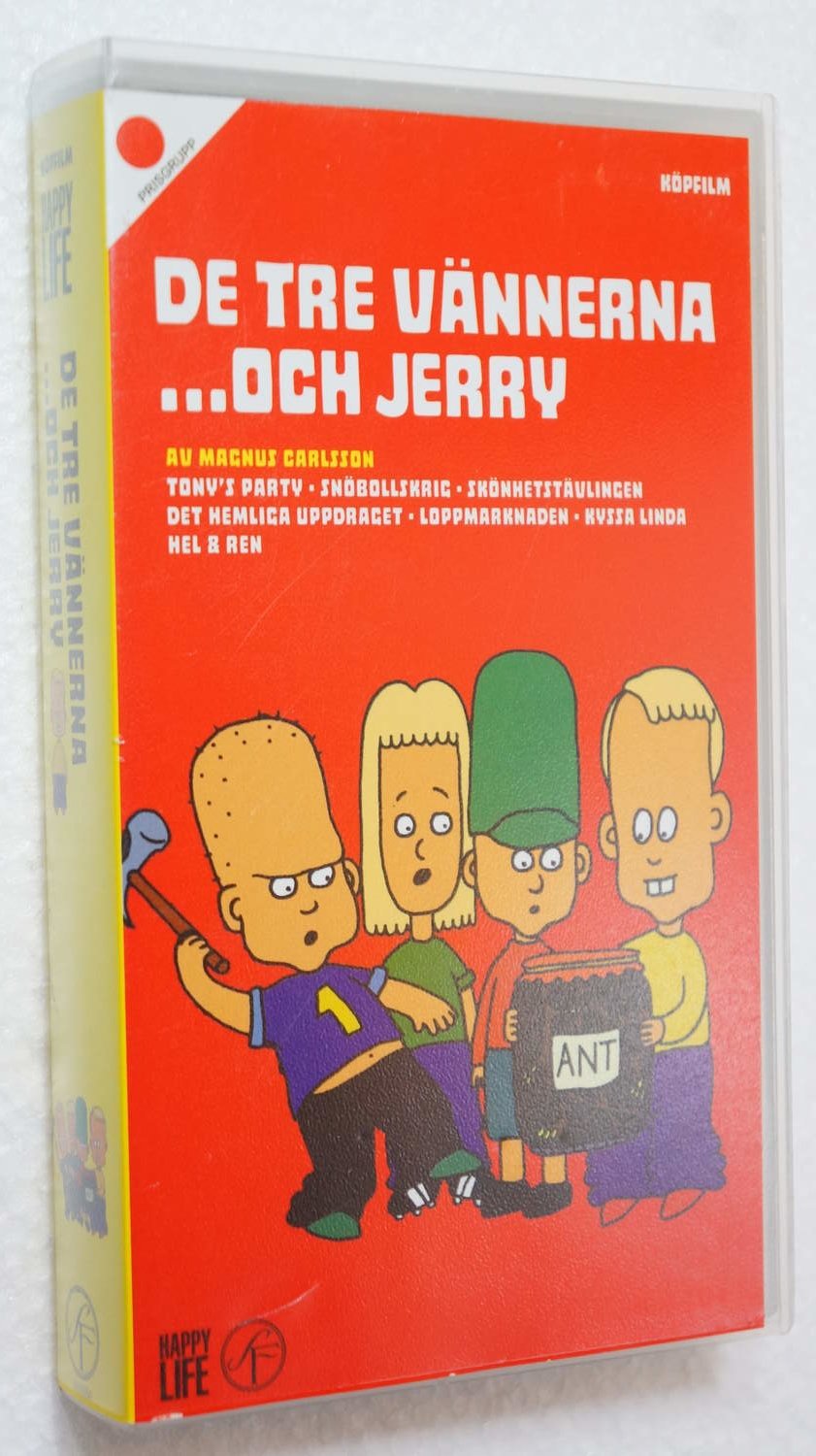 De Tre Vännerna Och Jerry