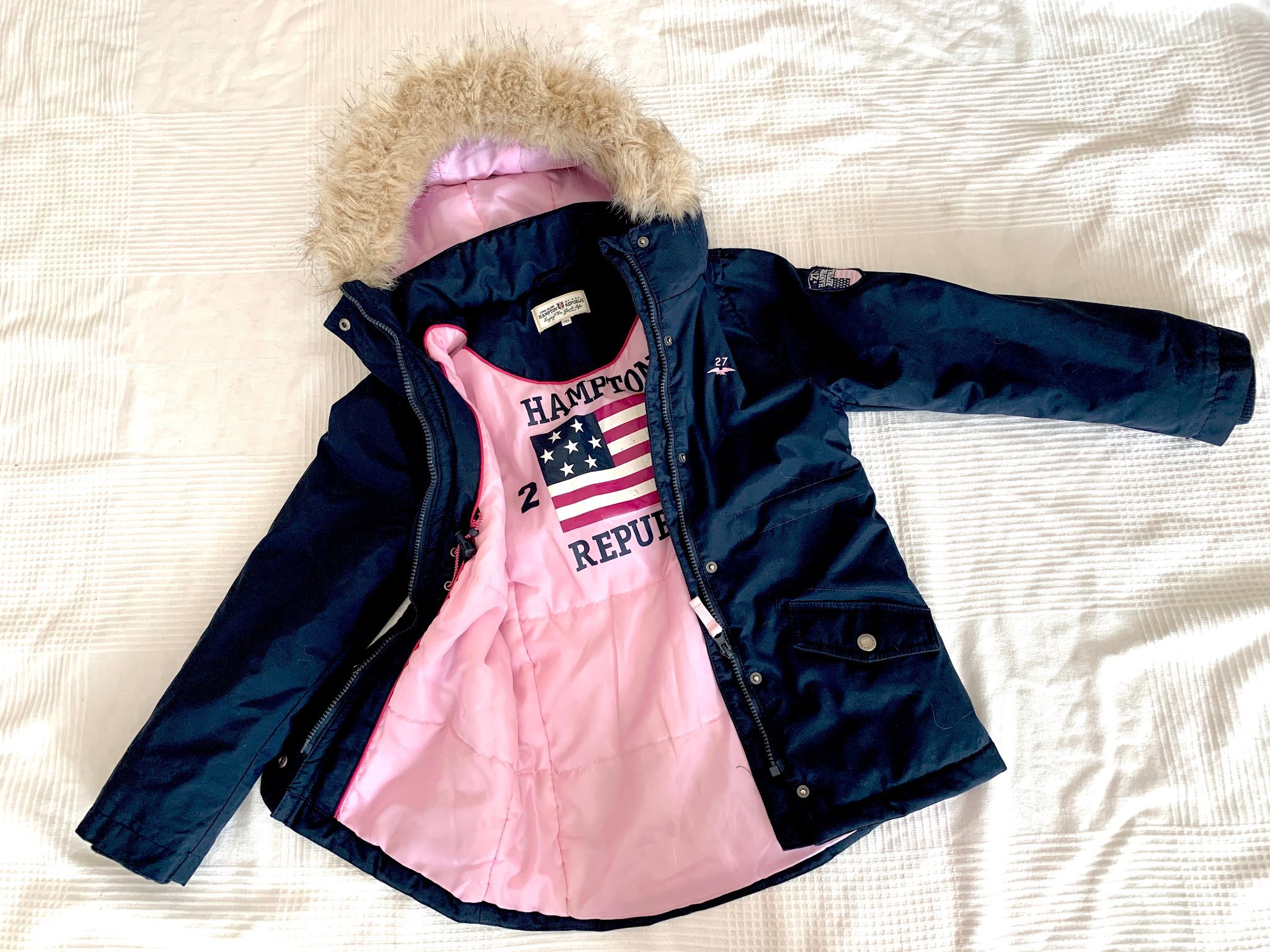 Underbar parka vinterjacka Hampton Republic stl 134 Nyskick Underbar parka vinterjacka Hampton Republic stl 134 Nyskick