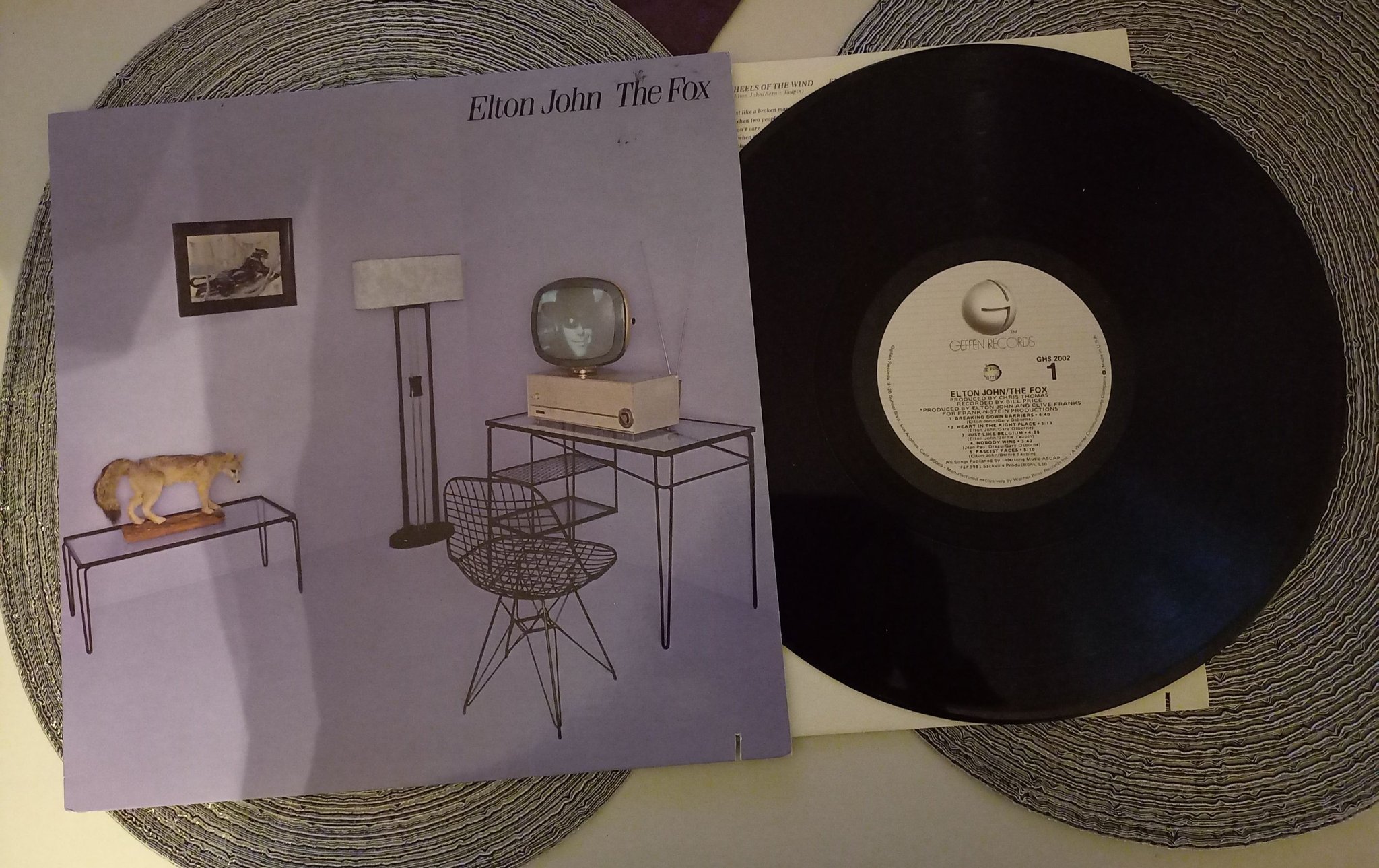 LP, Elton John The Fox Köp på Tradera (614960229)