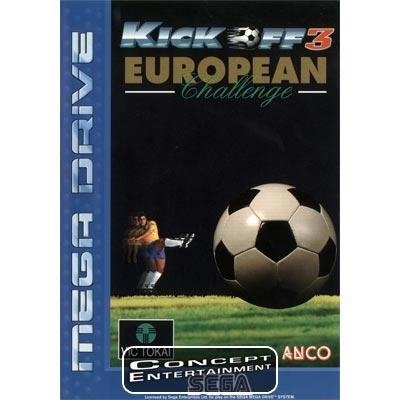 KICK OFF 3 - EUROPEAN CHALLENGE (komplett) till Sega Mega Drive