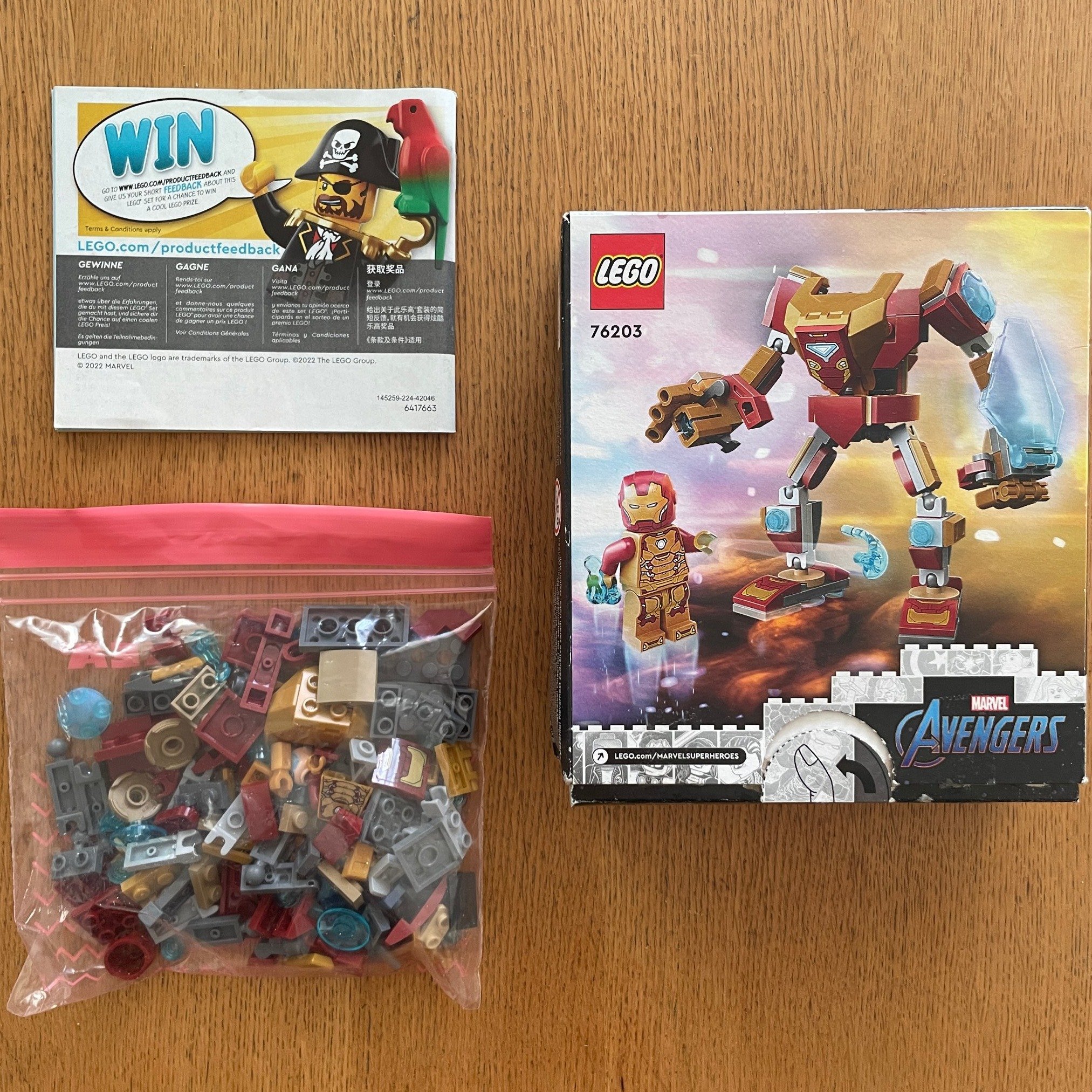 LEGO Super Heroes Avengers Iron Man Mech Armor (76203-1)