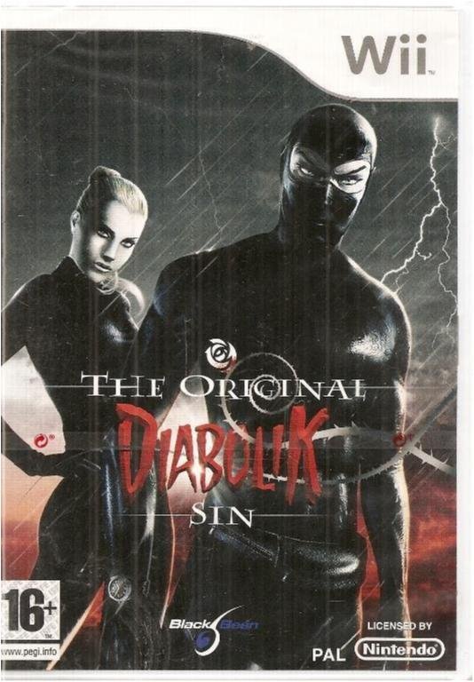 THE ORIGINAL DIABOLIK SIN ( INPLASTAT WII SPEL)