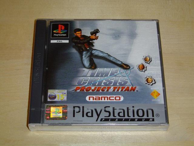 TIME CRISIS PROJECT TITAN SONY PLAYSTATION PSX *SEALED*