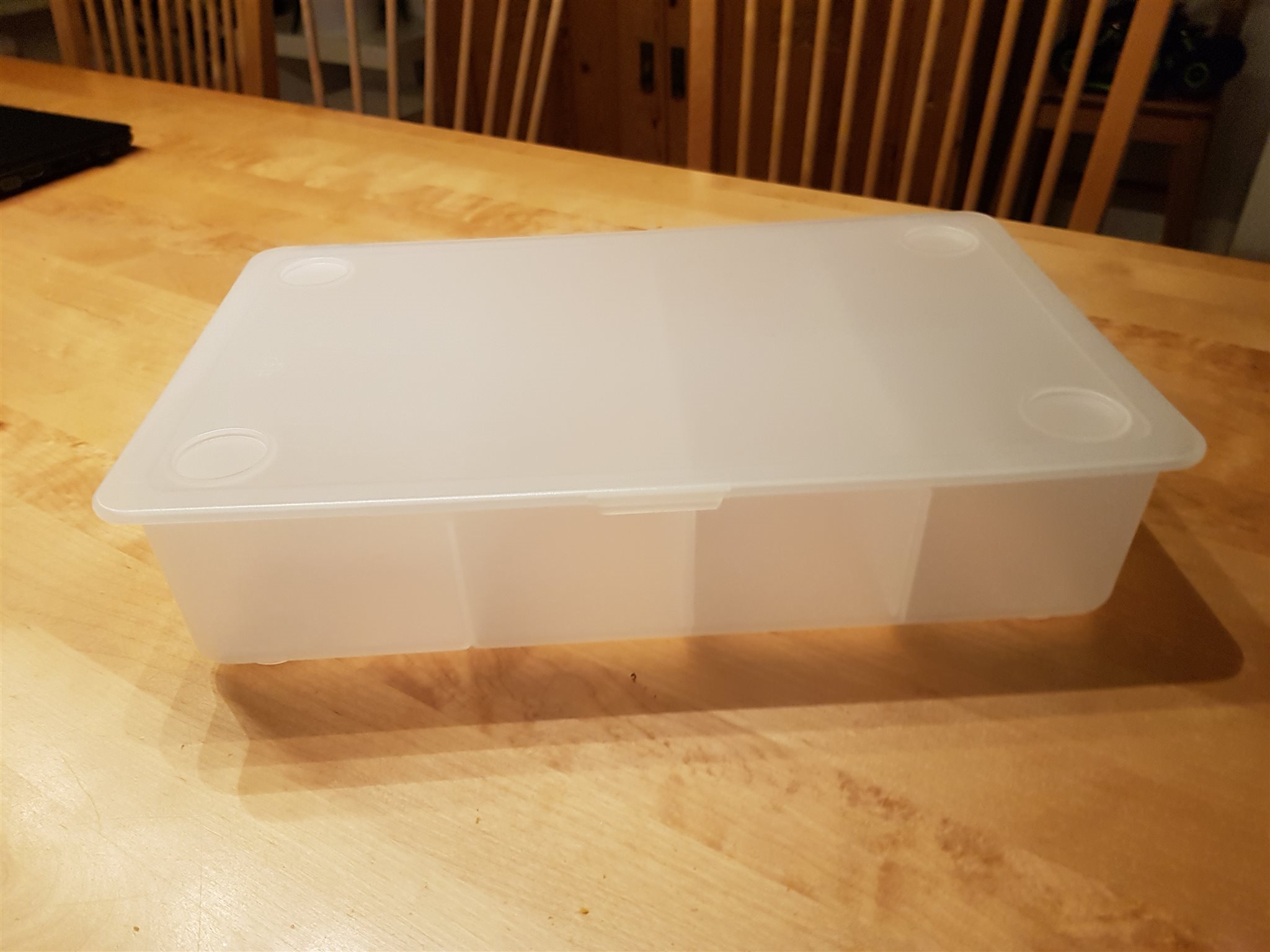 Ikea design. förvaringslåda med många fack. lösa väggar. 34 x 21 ...