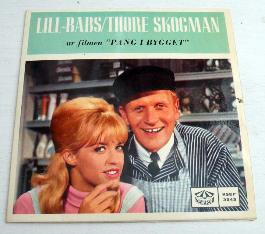 LILL BABS /THORE SKOGMAN EP Pop Opp i Topp + PS.. (396700856) ᐈ Köp på