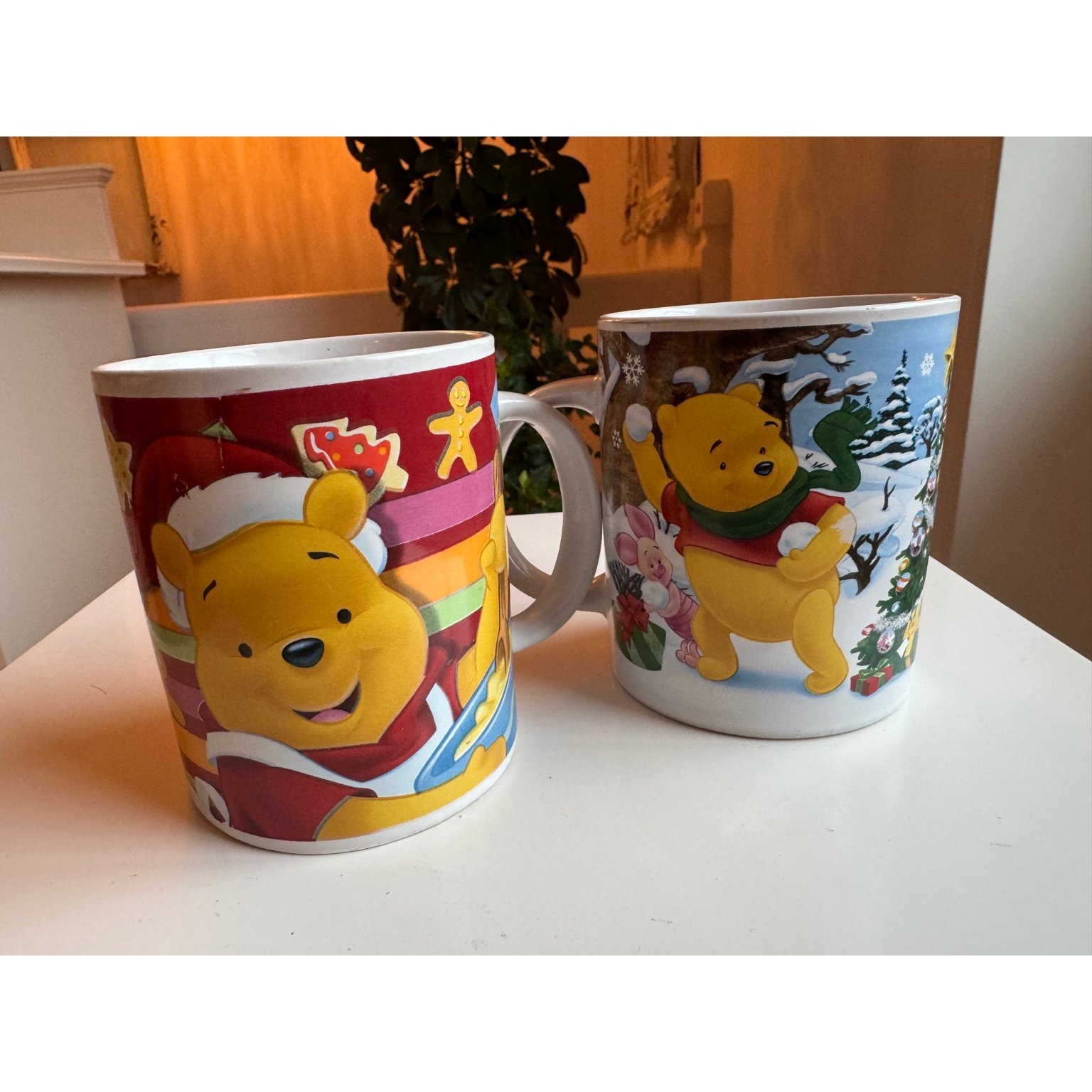 Disney Jul 2 st muggar Nalle Puh Winnie the Pooh Köp på Tradera