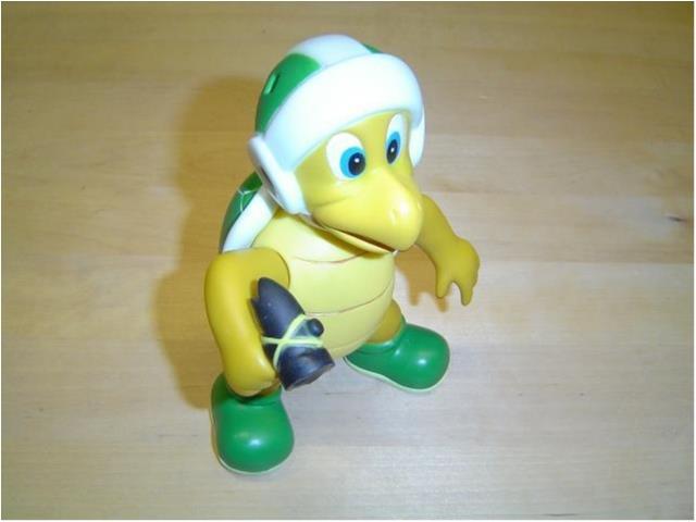 HAMMER BROTHER PLASTFIGUR LEKSAK SUPER MARIO BROS NINTENDO *NYTT*