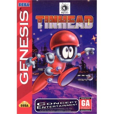 TINHEAD, NTSC-U (kassett) till Sega Mega Drive