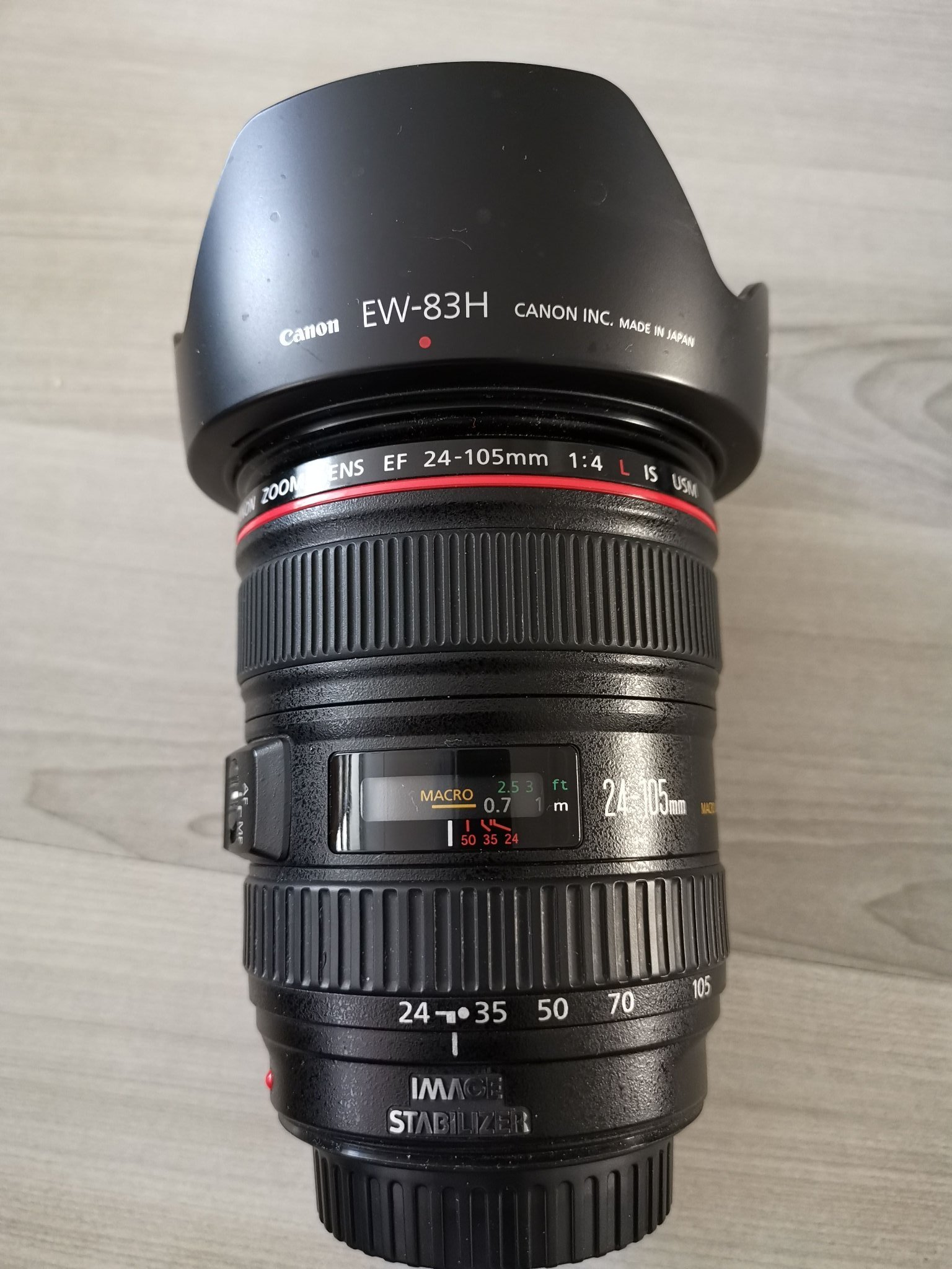 Canon EF 24-105/4 L IS USM (362203401) ᐈ Köp på Tradera