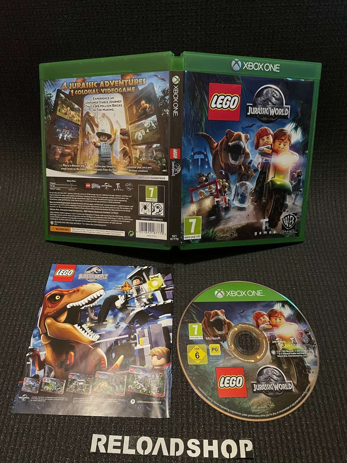 Lego Jurassic World Gioco Lego Xbox One Buy LEGO Jurassic World
