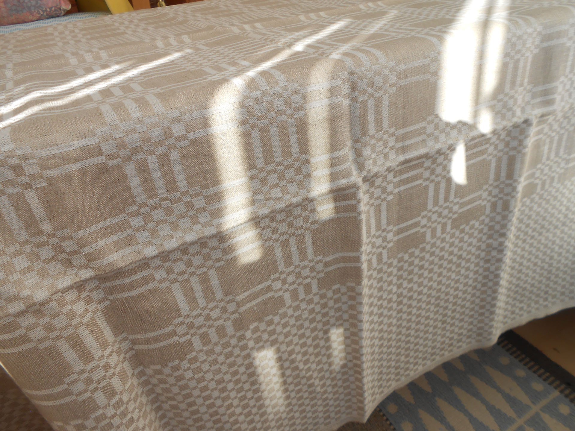 NYTT/Stor linneduk/hellinne /204x155cm