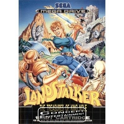 LANDSTALKER - THE TREASURES OF KING NOLE (komplett) till Sega Mega Drive