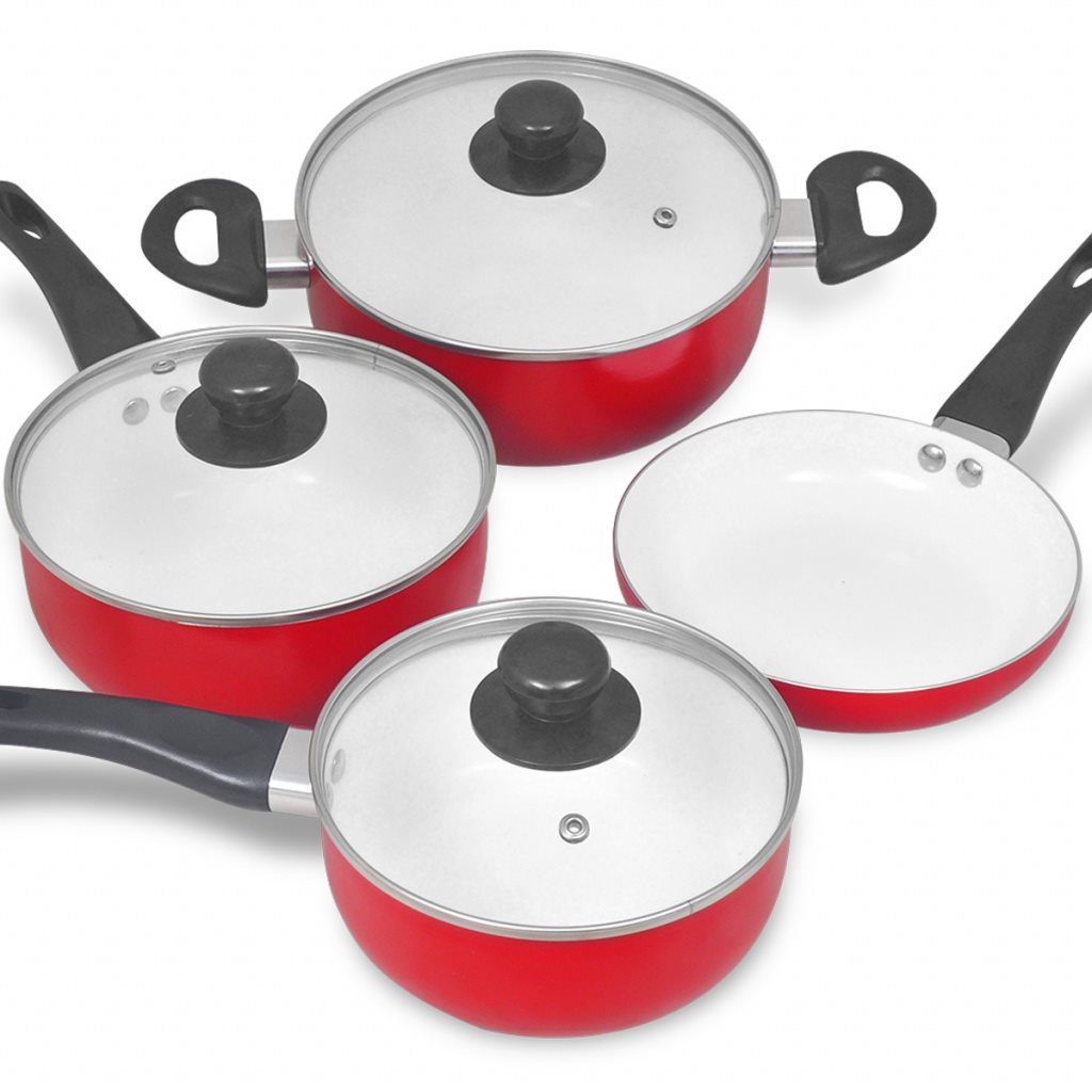 Pannor för induktionshäll Keramik set 7 st på Tradera.com ...
