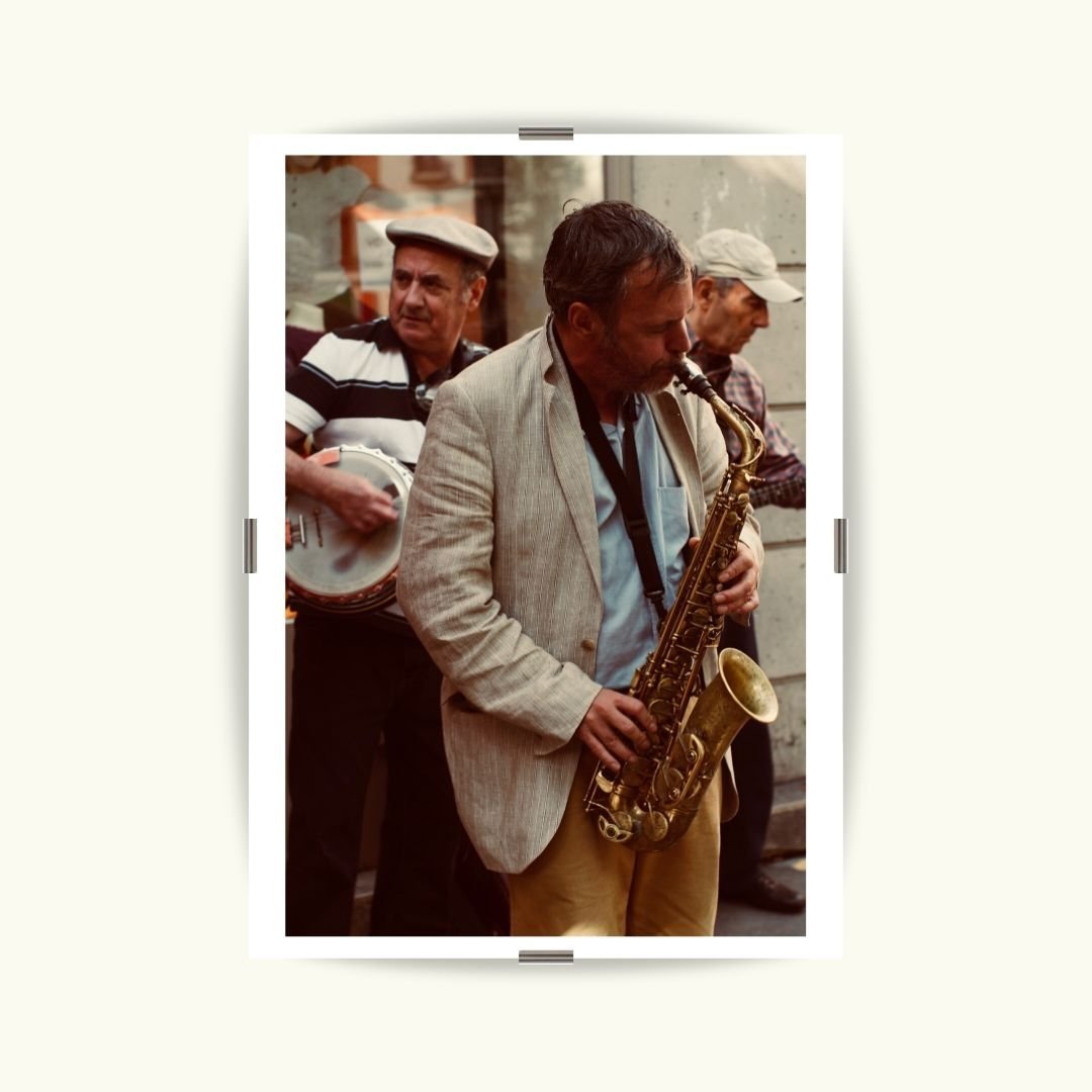 JAMMIN' // framed photo 15X20 cm
