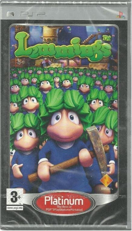 LEMMINGS ( INPLASTAT PSP SPEL)