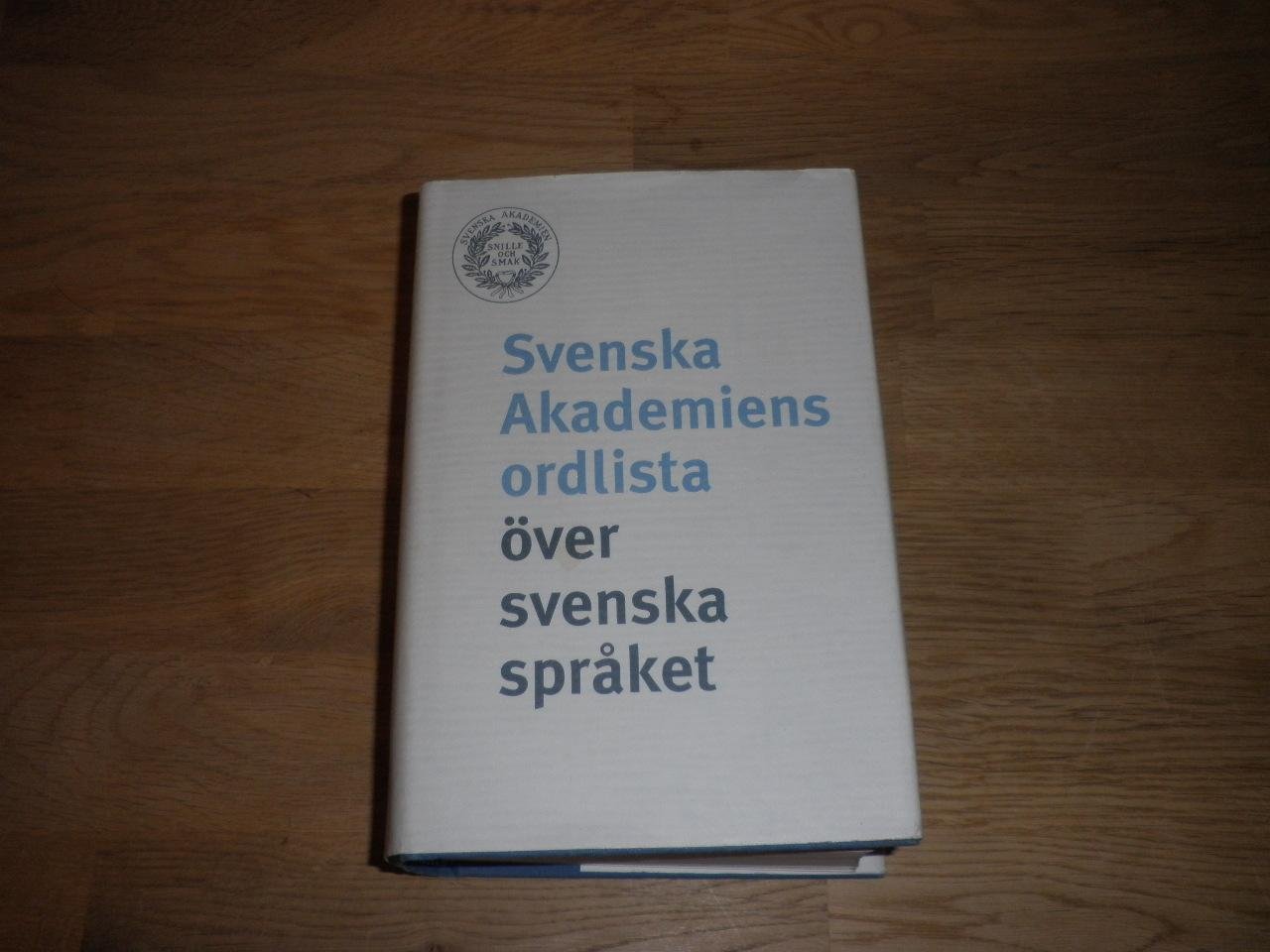 Svenska Akademiens ordlista över svenska språket (401051083) ᐈ Köp på