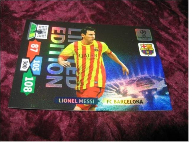lionel messi limited edition 2014