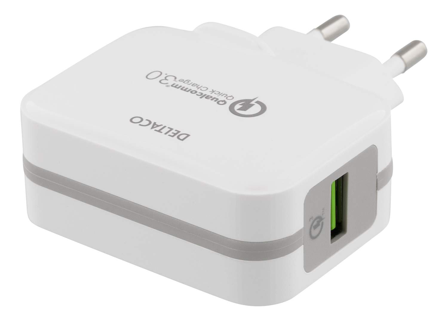 BILLADDARE DELTACO USB C & QUICK CHARGE 3.0, 6A BILLADDARE DELTACO USB C & QUICK CHARGE 3.0, 6A