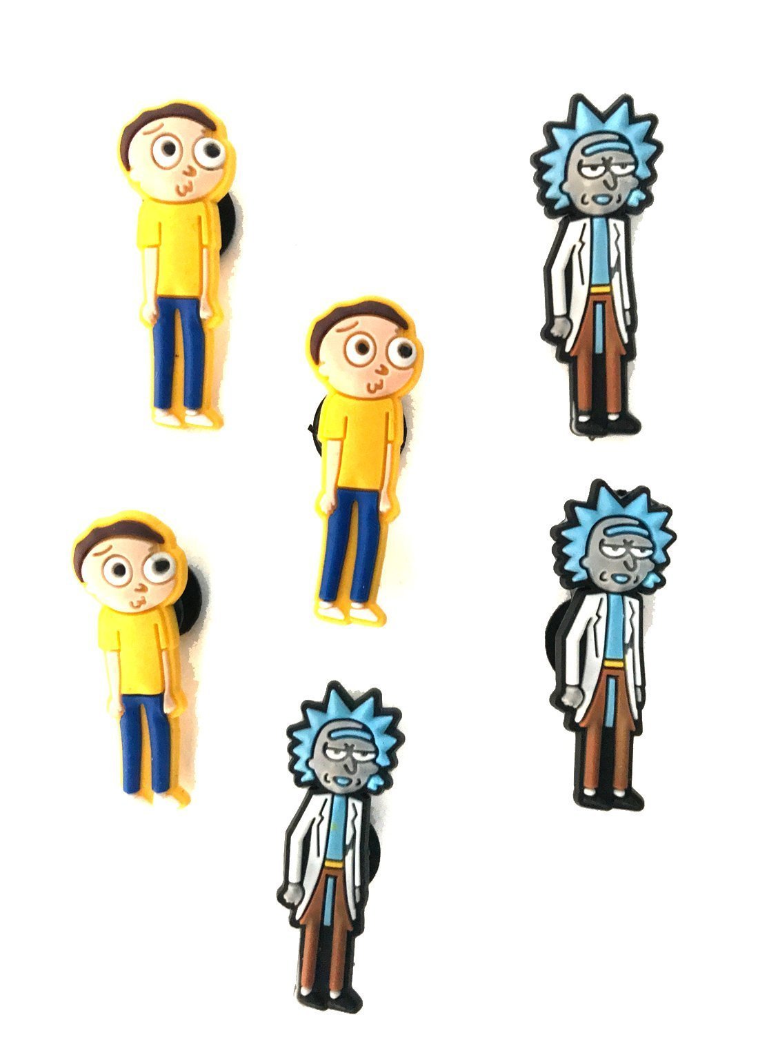 rick and morty jibbitz