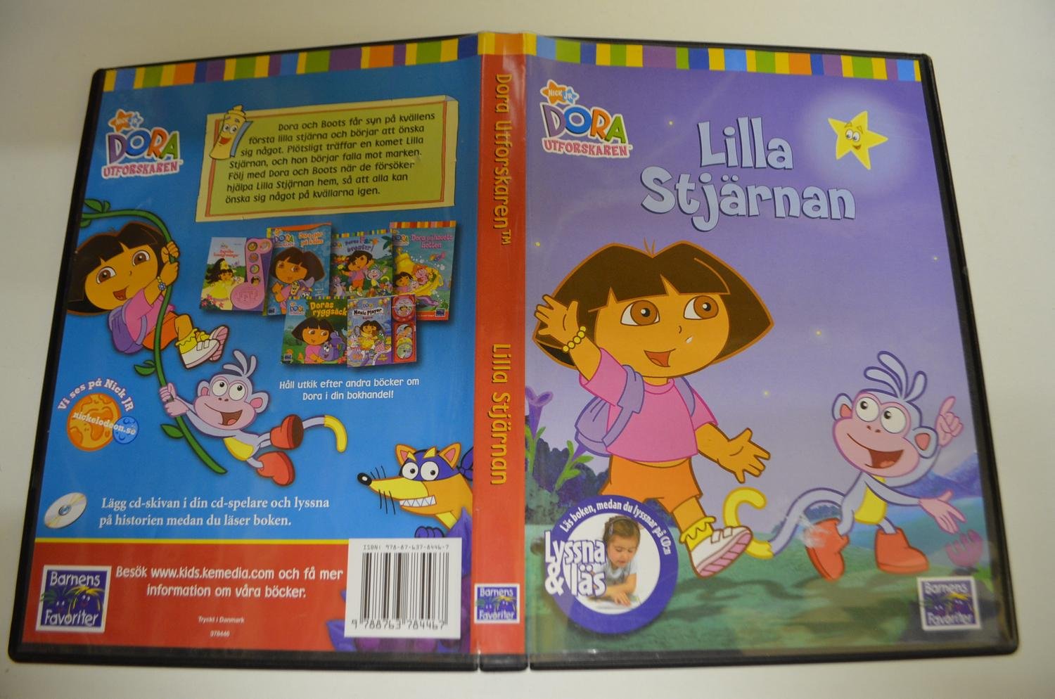 Dora Utforskaren Lilla Stjärnan Disney Ly.. (424786289 Dora utforskaren : Doras ryggsäck | Bokbörsen