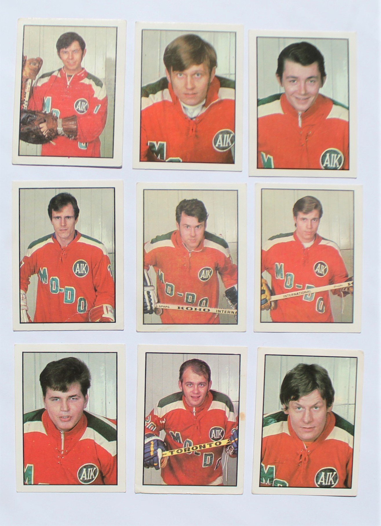 9 st. bilder Hockey 71/72 Ishockey 1971 1972 .. (478313994) Köp på