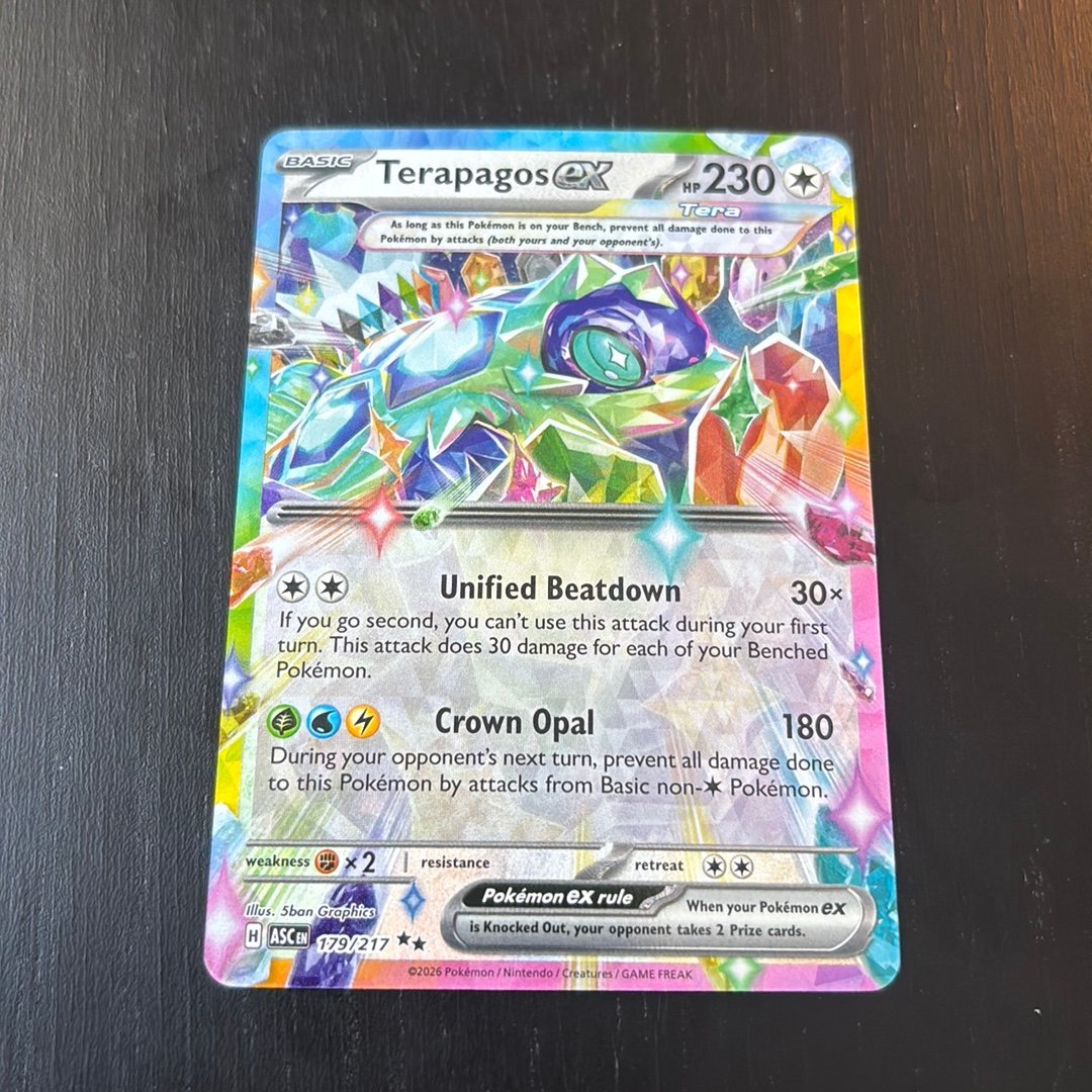Terapagos ex (ASC 179/217) - ME02.5 Héros Transcendants - Carte Pokémon main image 0