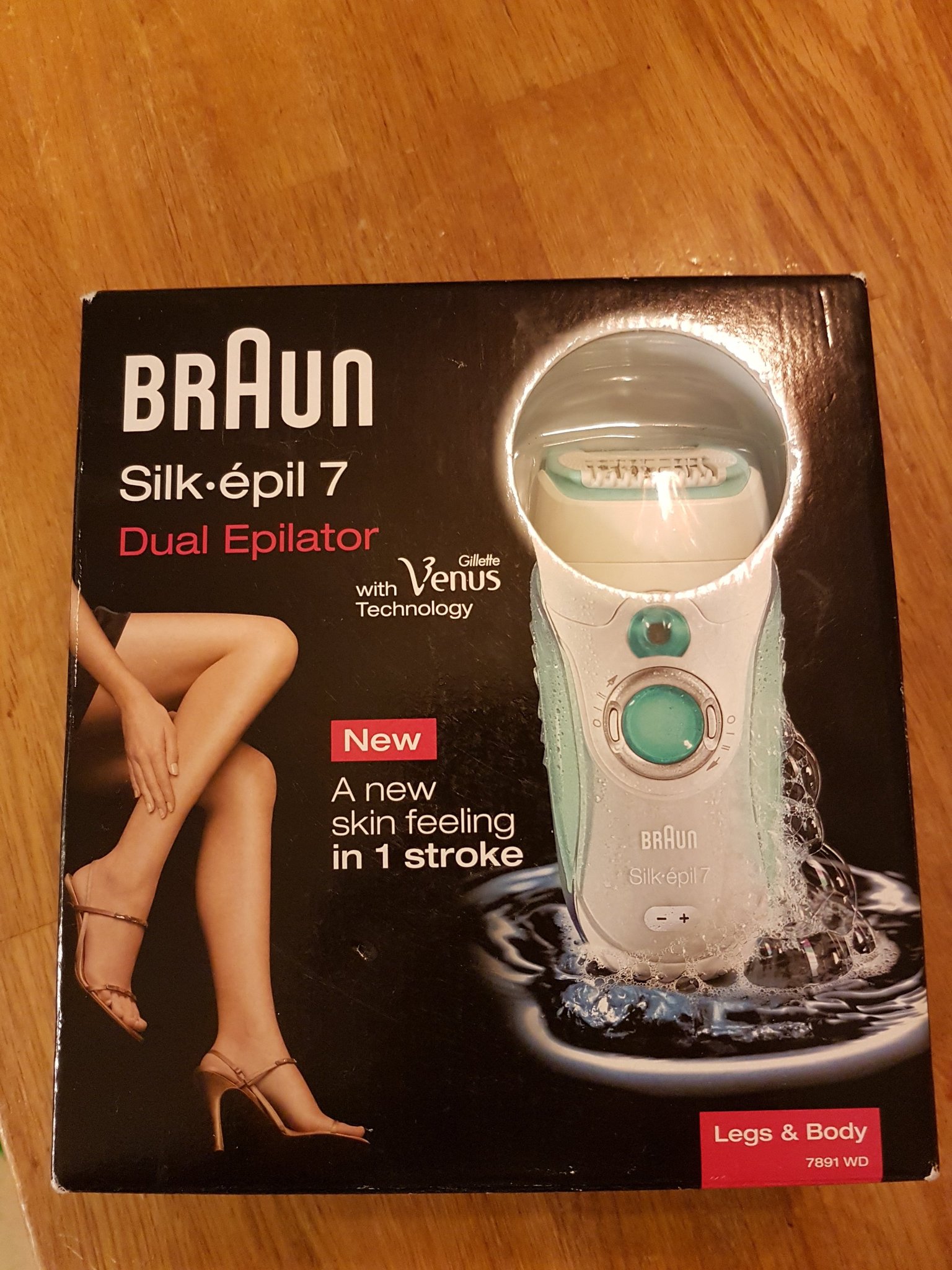 Braun Silk epil 7 Dual Epilator Ny!!!!!