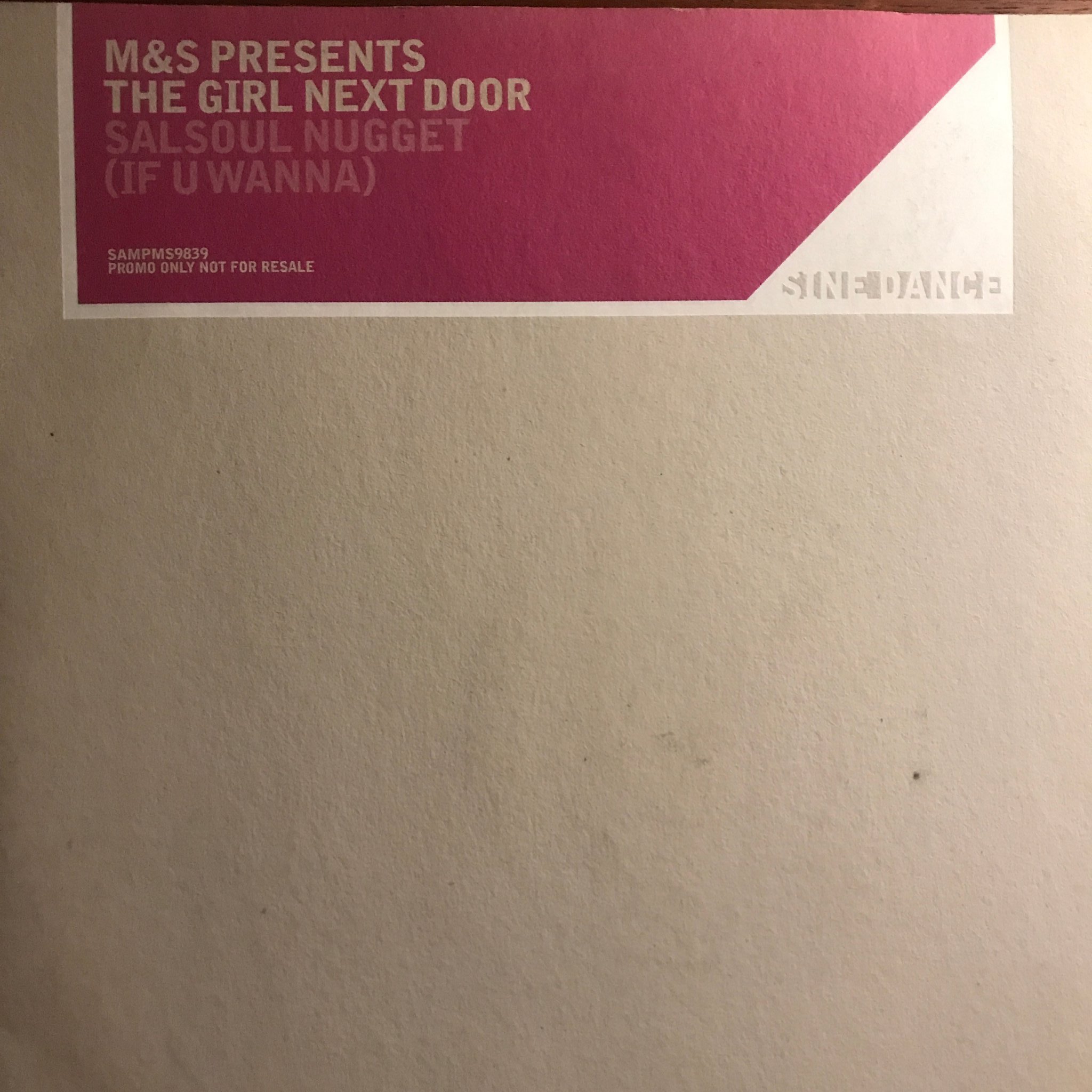 M S Pres The Girl Next Door Salsoul Nugget 2x 382564428 ᐈ