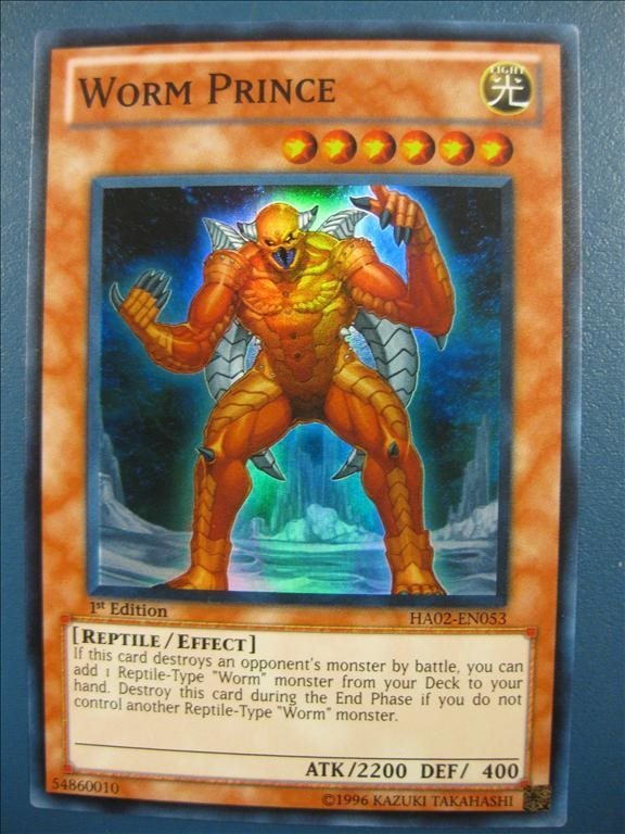 WORM PRINCE - SUPER RARE - HOLO (FOILAT) - HA02-EN053