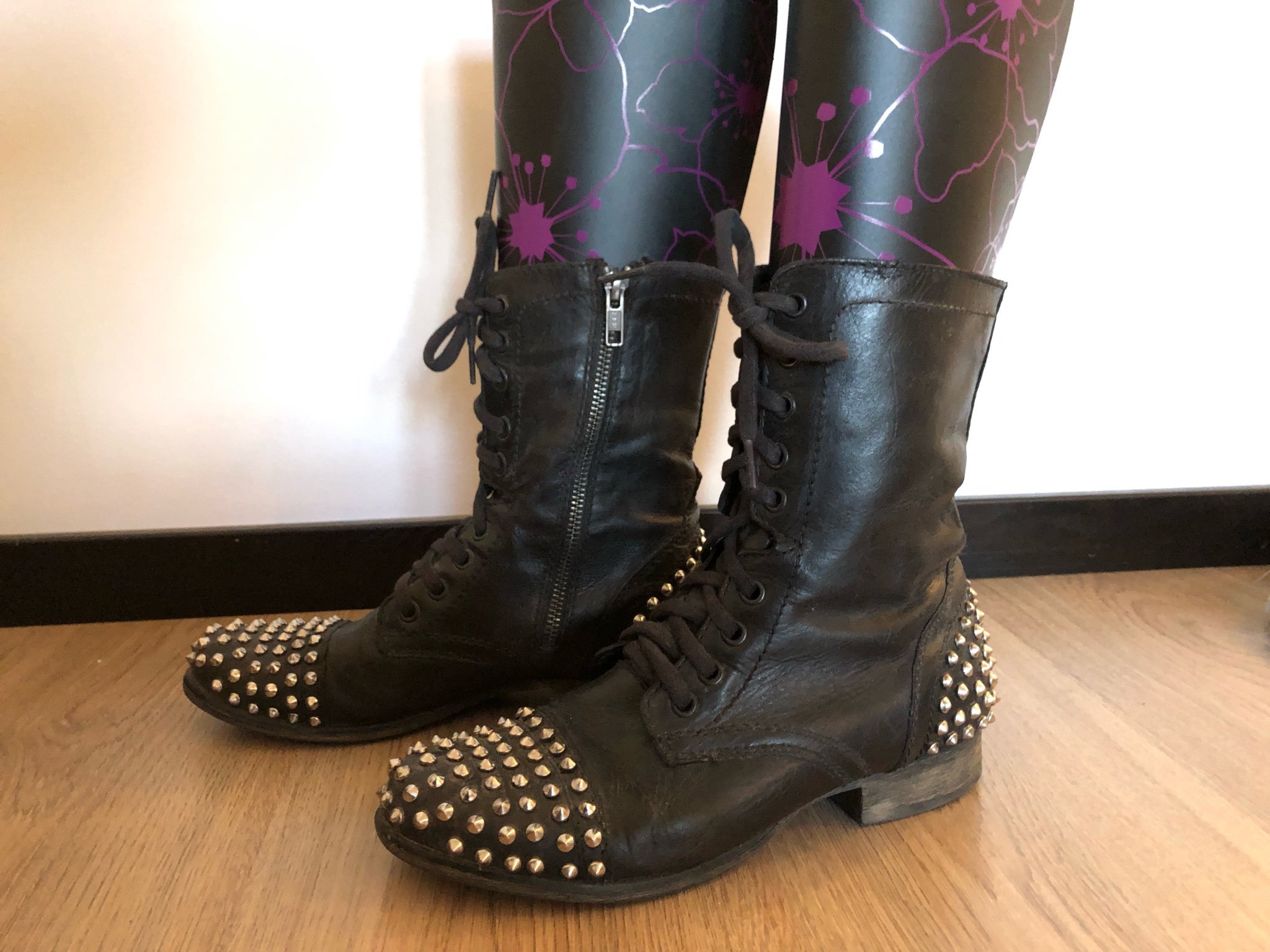 Svarta kängor boots med nitar stl 38, Steve Mad.. (371752991 Steve Madden Boots & kängor | Herr | Köp boots & kängor
