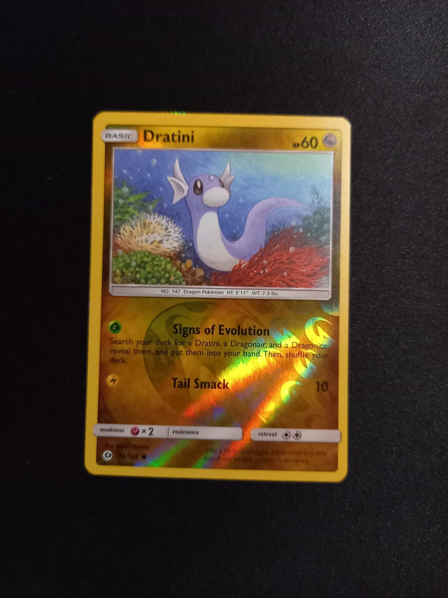 [ POKÉMONKORT DRATINI REVERSE HOLO RARE [.. Köp på Tradera