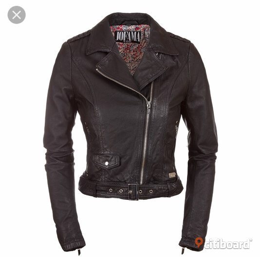 Jofama by Kenza äkta skinnjacka, Strl 36 (335970747) ᐈ Köp svart jeansjacka citiboard.se