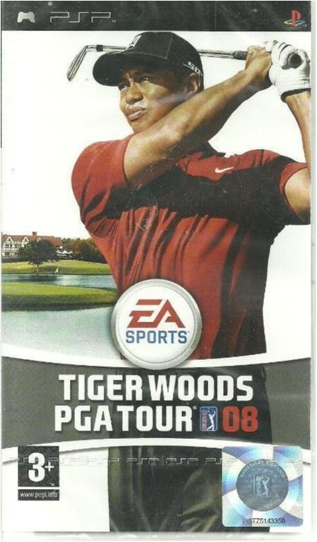 TIGER WOODS PGA TOUR 08 ( INPLASTAT PSP SPEL)