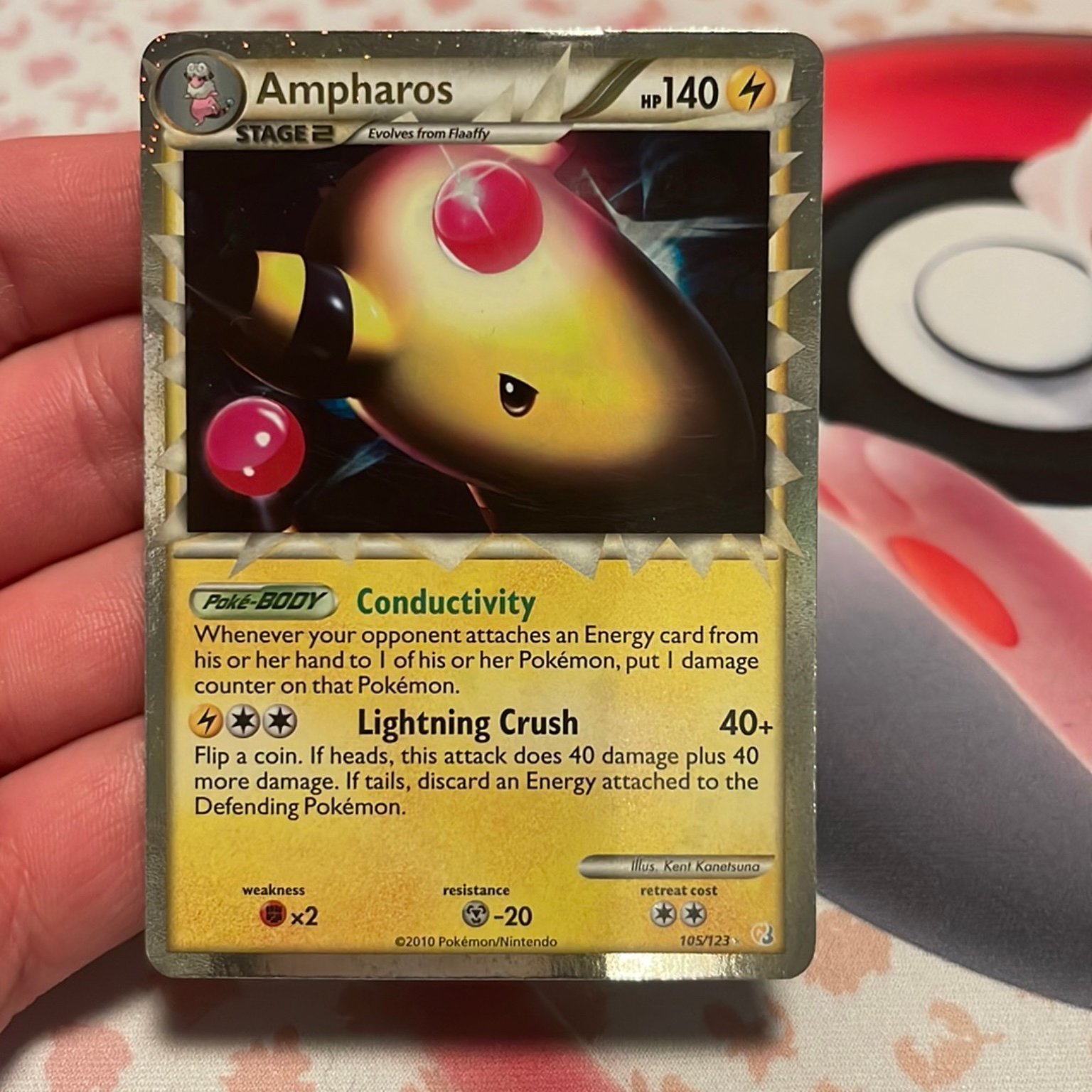 Ampharos Prime 105/123 reverse holo Pokémon H.. Köp på Tradera