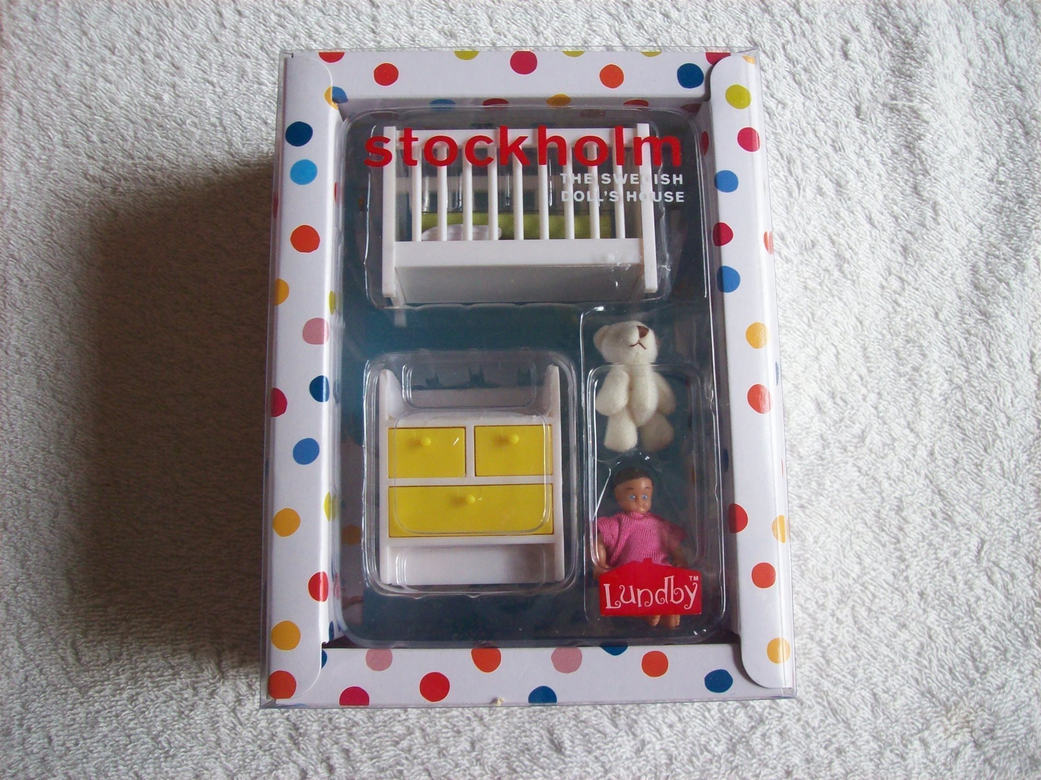 Lundby stockholm inredning baby till barnrum på tradera.com