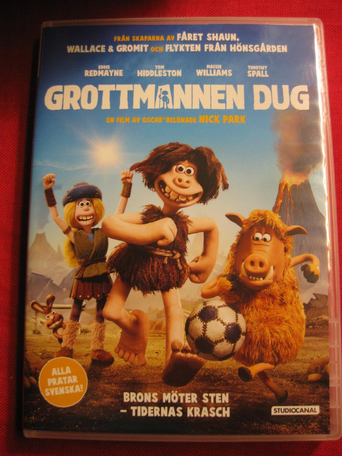 GROTTMANNEN DUG - SVENSKT TAL - DVD