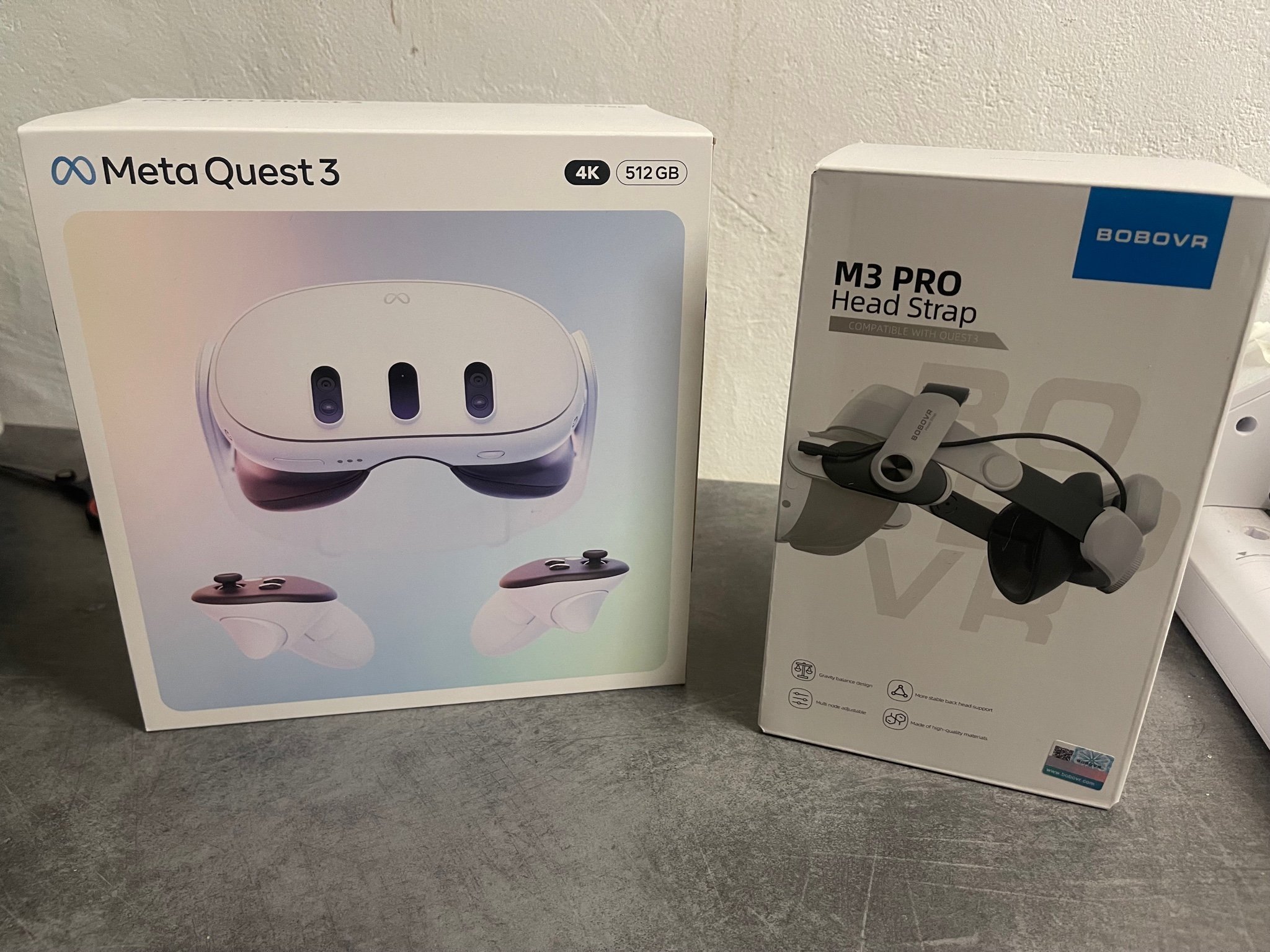  Quest 3 512GB、BOBOVR M3 Pro BOBOVR M3 Pro ヘッドストラップ - Meta Quest 3 & Quest 3S 用