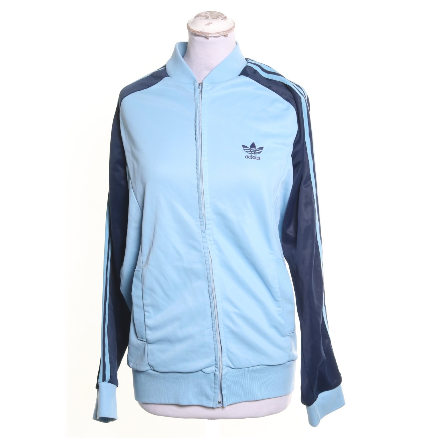 blå adidas kofta blå adidas kofta