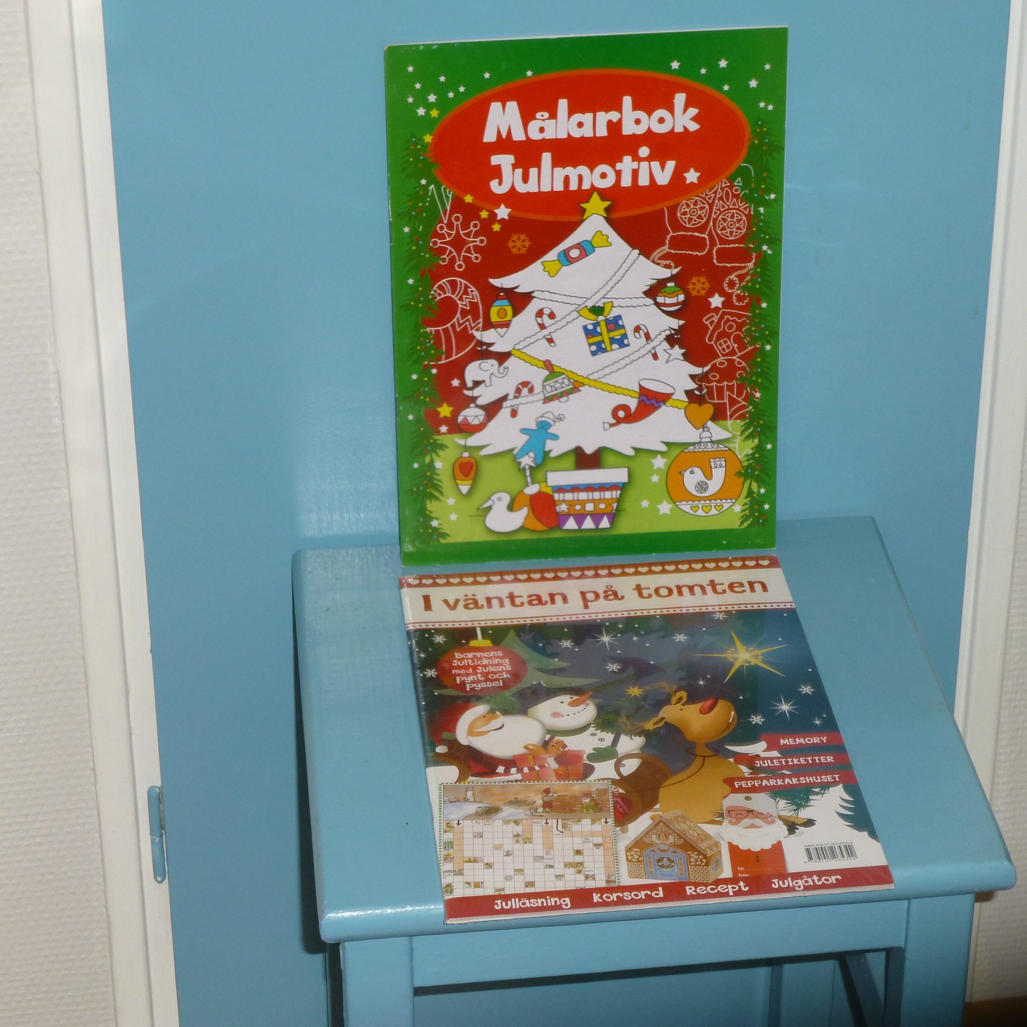 Ny målarbok med julmotiv Barnens jultidning m.. Köp på Tradera