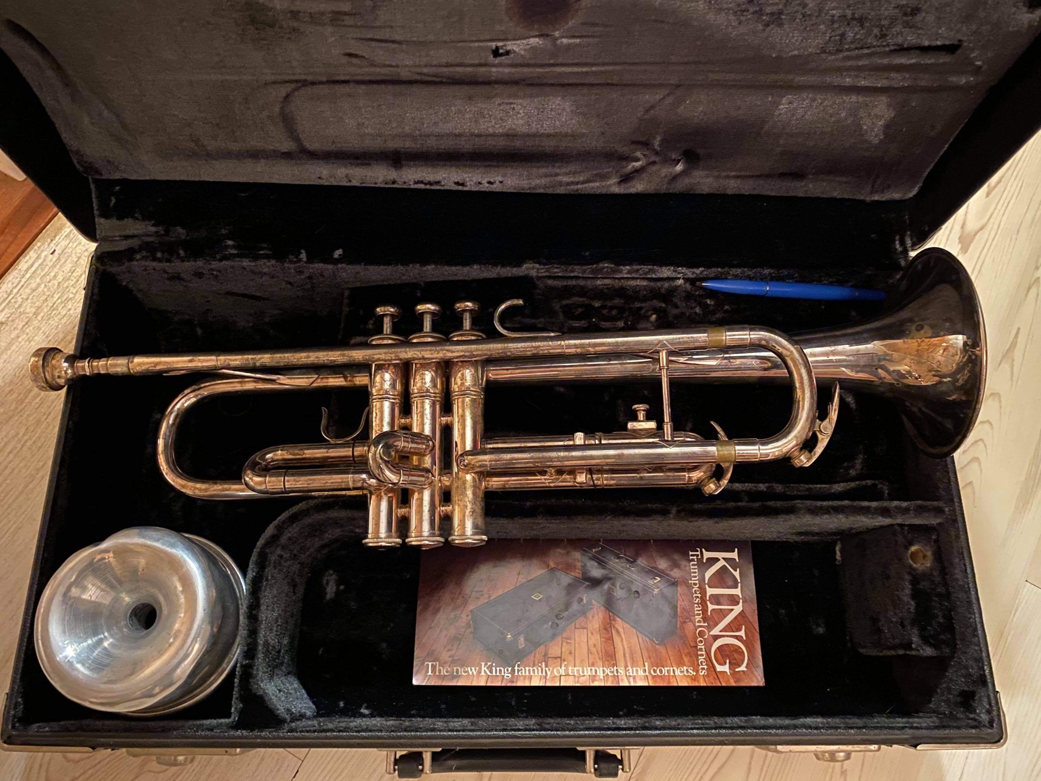 King 1501 Trumpet Vintage (440472511) ᐈ Köp på Tradera