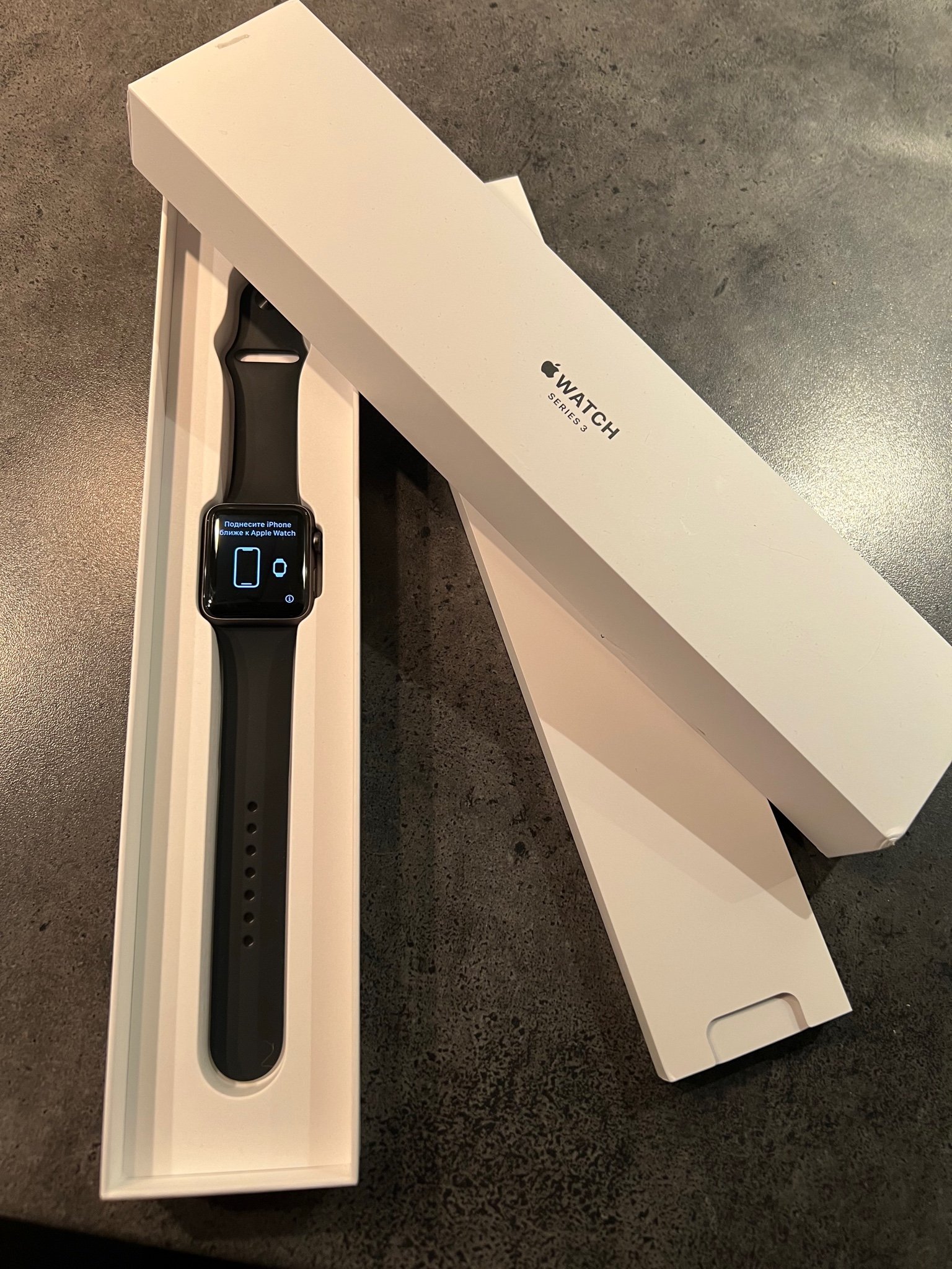 apple watch 3 space