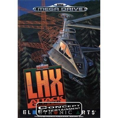 LHX ATTACK CHOPPER (komplett) till Sega Mega Drive
