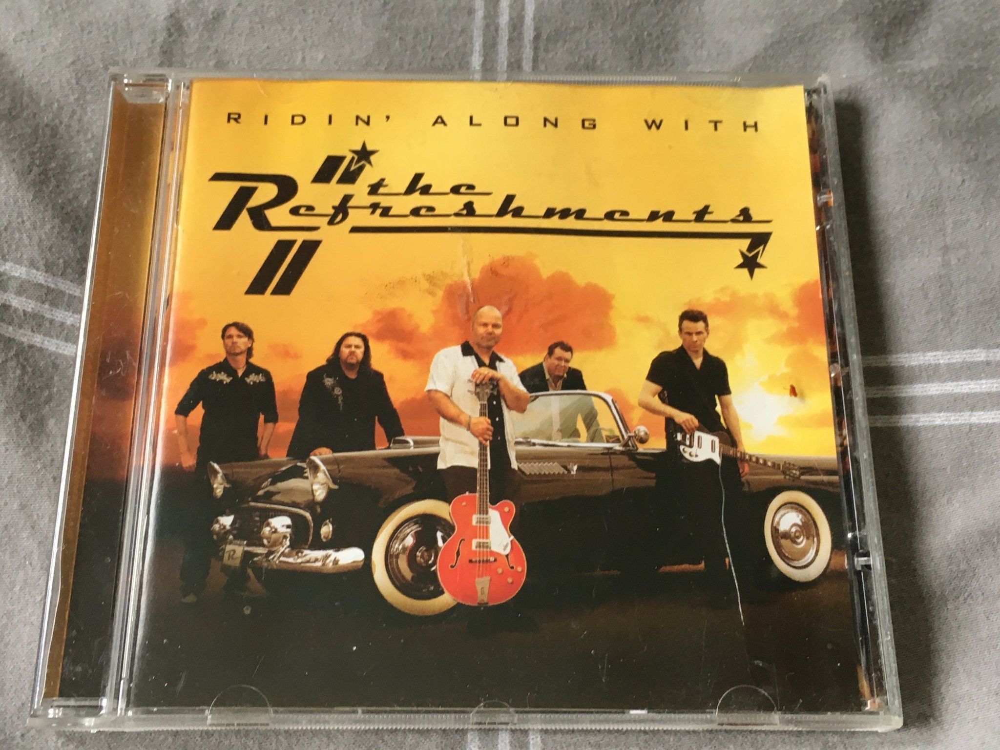 THE REFRESHMENTS - RIDIN' ALONG WITH - 2011 - SVENSK ROCKABILLY