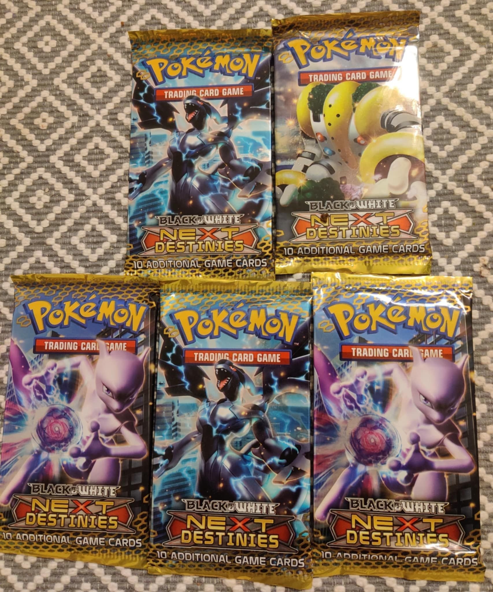 Pokmon Black and White next destinies 1 paket. | Kp p Tradera (726227782)