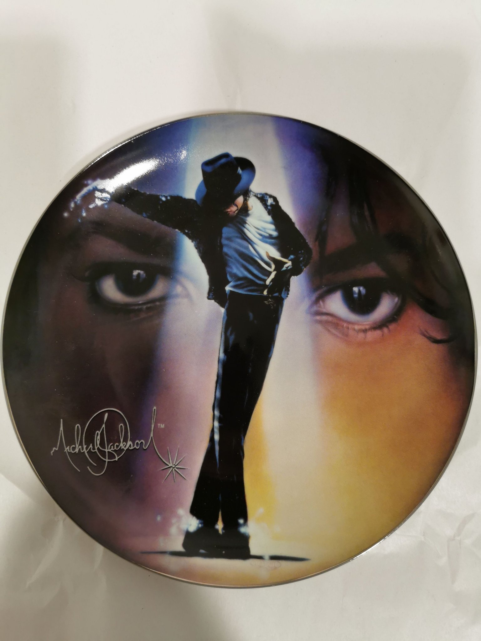 Michael Jackson limited edition plate Collectio.. Köp på Tradera