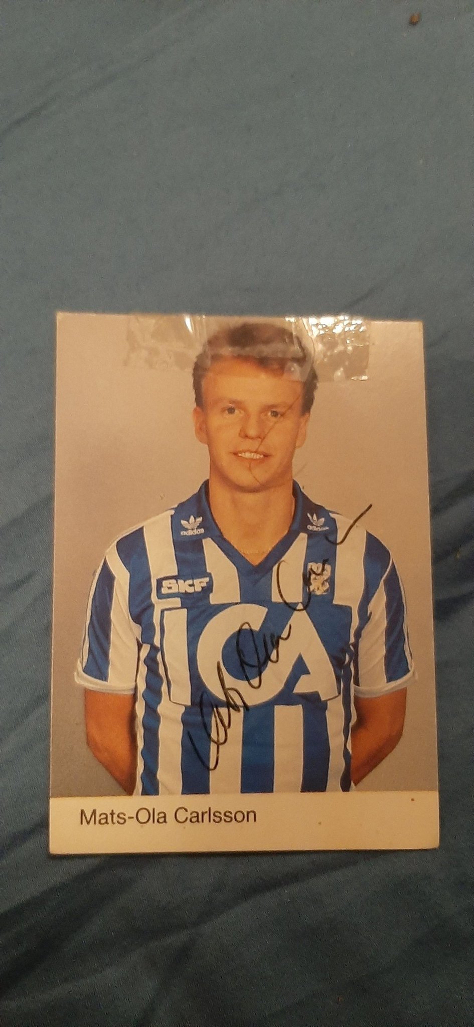 IFK ÄKTA AUTOGRAF MATSOLA CARLSSON Köp på Tradera (553081416)