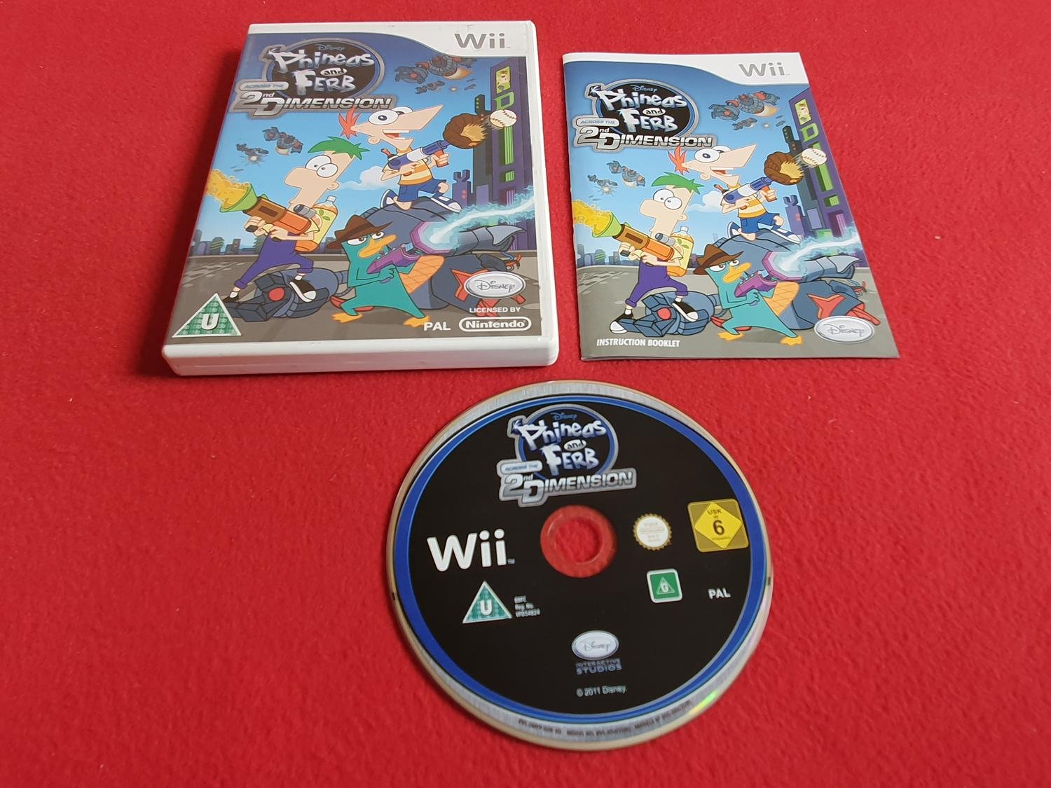 PHINEAS & FERB till Nintendo Wii (405981326) ᐈ gameworld på Tradera