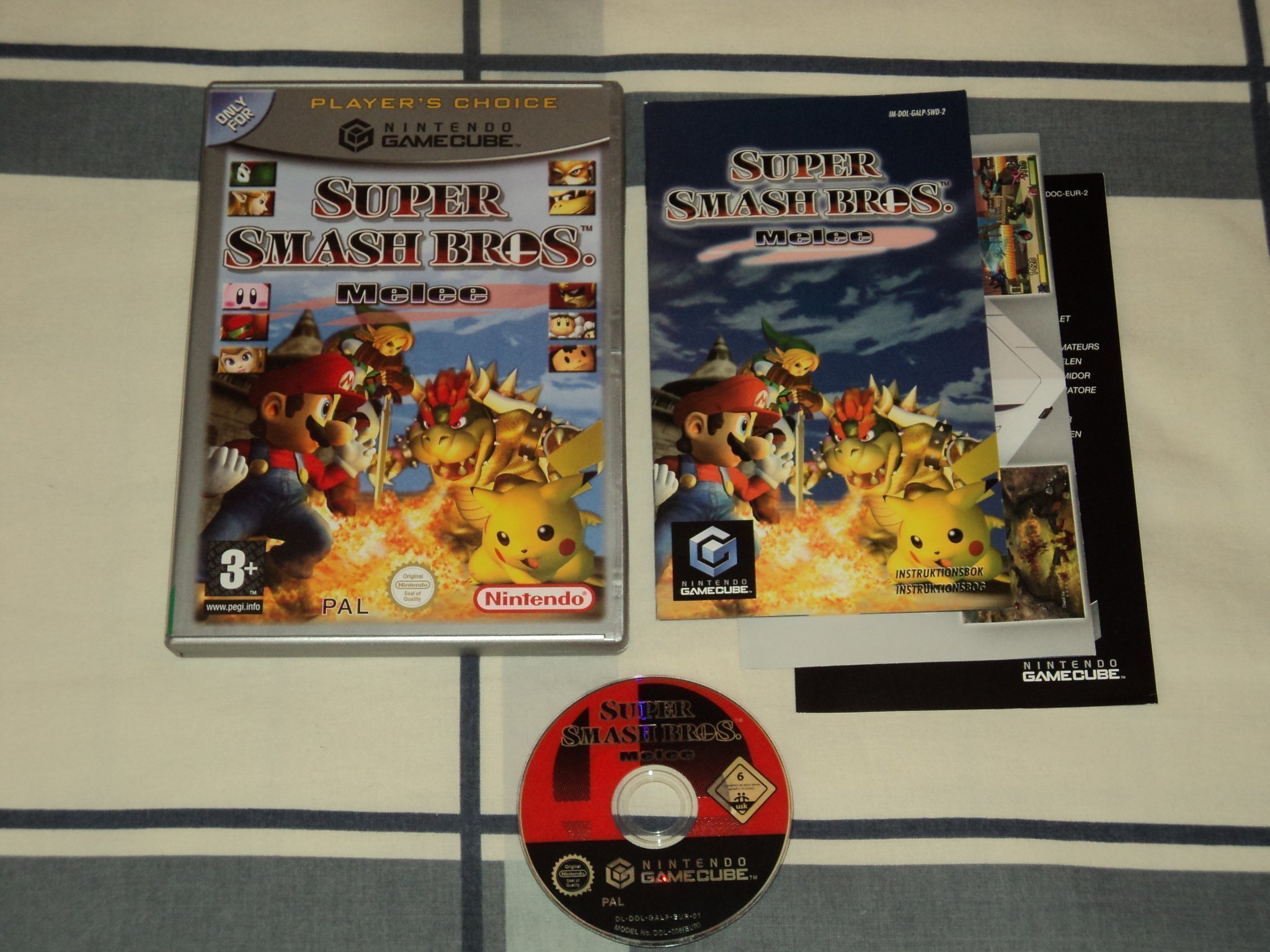 GC Gamecube Super Smash Bros Melee