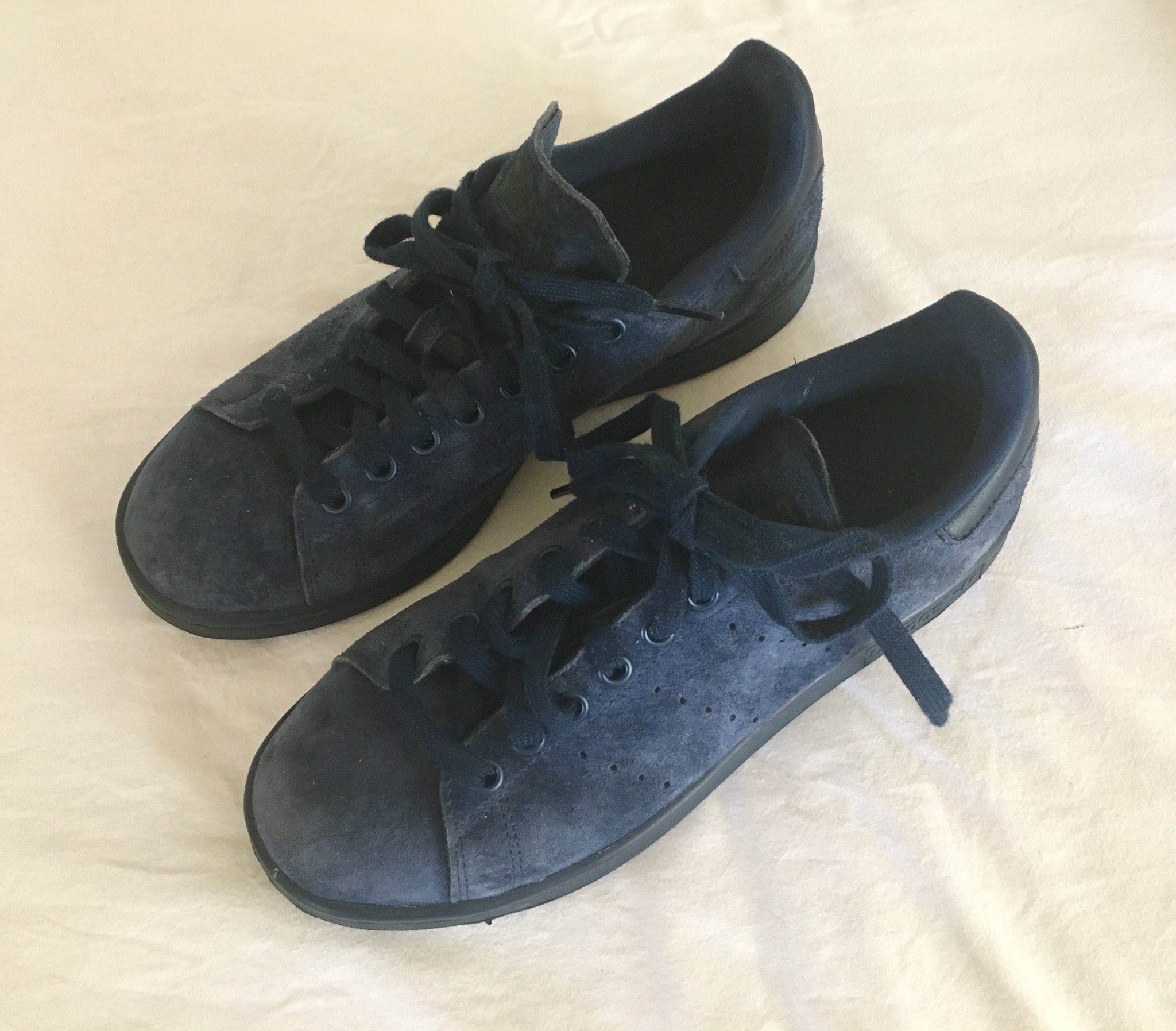 stan smith blå mocka stan smith blå mocka