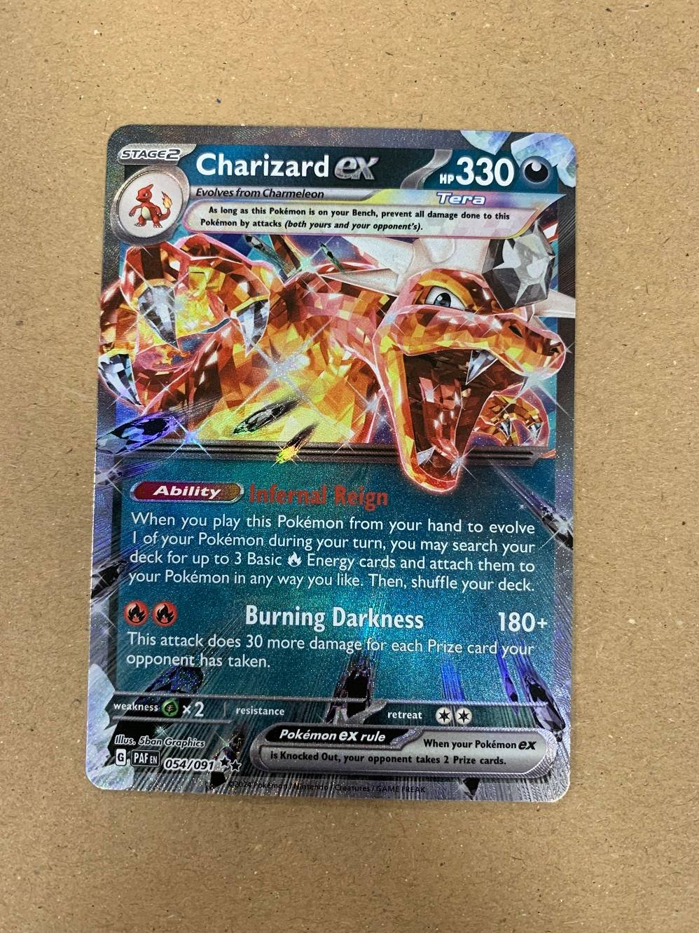 Charizard ex 054 Paldean Fate.. Köp från MysteryShack på Tradera (621646852)